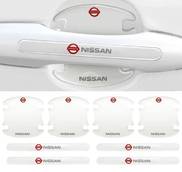Защитная плёнка под дверные ручки NISSAN 8шт СИЛИКОН Прозрачные (пр-во Завод) CH