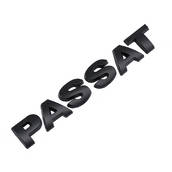 Эмблема надпись PASSAT Пассат (для Vokswagen) пластик 165х28мм ЧЕРНАЯ на скотче (пр-во Завод) CH