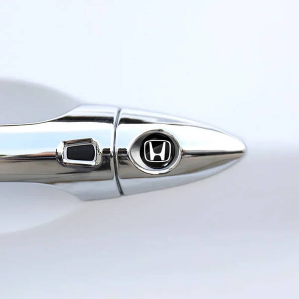 Наклейка с логотипом HONDA для авто и ключей, 15 мм, ПВХ-пластик, объёмная (пр-во Завод) СН - фото №6