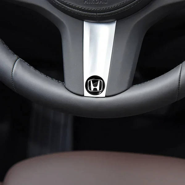 Наклейка с логотипом HONDA для авто и ключей, 15 мм, ПВХ-пластик, объёмная (пр-во Завод) СН - фото №8