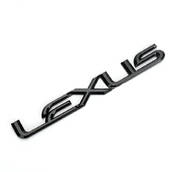 Эмблема надпись LEXUS черная 167х20мм пластик, на скотче (пр-во Завод) CH