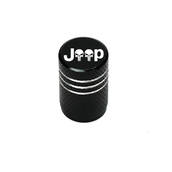 Колпак вентиля колеса Jeep черный 1шт металл (пр-во Завод) CH
