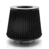 Фильтр нулевого сопротивления SPORT BLACK (под патрубок d=76мм, подходит под 75-80мм) (пр-во Завод) СН