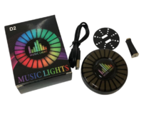 Ароматизатор автомобильный с LED подсветкой Music Light (аромат Океан) ВС7
