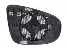 Стекло зеркала бокового VOLKSWAGEN Golf 6, Touran ЛЕВОЕ (с подогревом) OEM FP7411M51 (пр-во FPS) ВС7