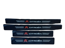 Защитные пленки накладки на пороги CITROEN КАРБОН самоклейка 4шт (пр-во Завод) ВС2